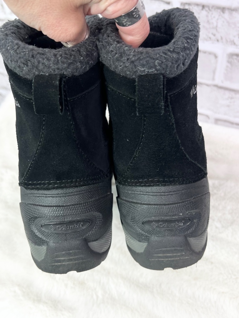 |•COLUMBIA•| Black Thermolite Winter Boots Size 8.5 - Picture 3 of 9